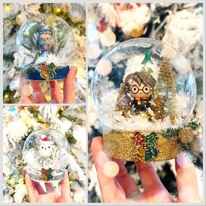 ❄️ Harry Potter 🪄 ✨🤗🎄 Cute handmade snow globe
